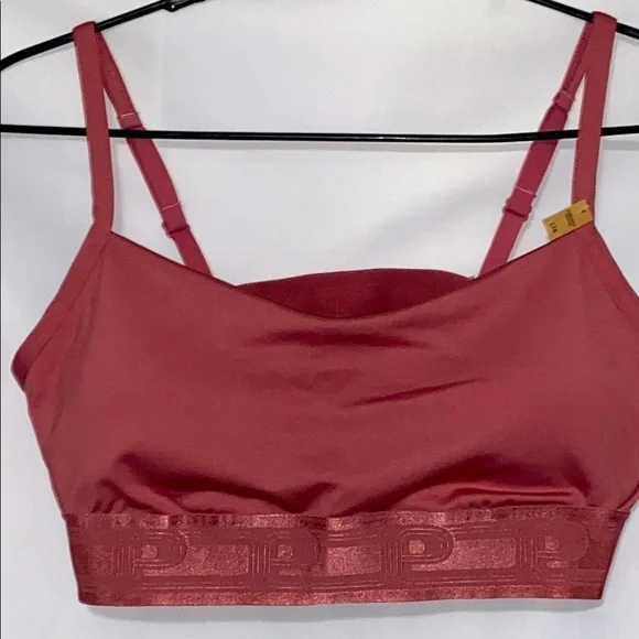 PINK Victoria's Secret Women's Intimates SPORTS‎ BRA - MAUVE SIZE Large