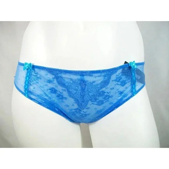 XL X-LARGE Paramour 635005‎ by Felina Captivate Bikini Panty Lake Blue NWT
