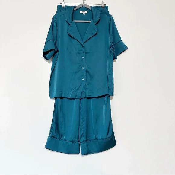 Apparis Reece Satin Pajama Pant Set‎ Size Medium