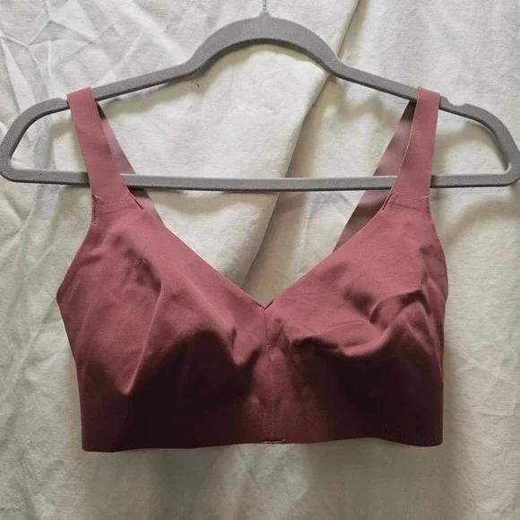 Lululemon Athletica Like Nothing‎ In Misty Merlot Seamless Bralette Bra Size 34D