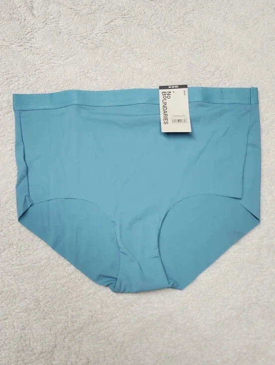 • NWT No Boundaries Women's Micro Free Cut Brief Size Medium Teal Shadow