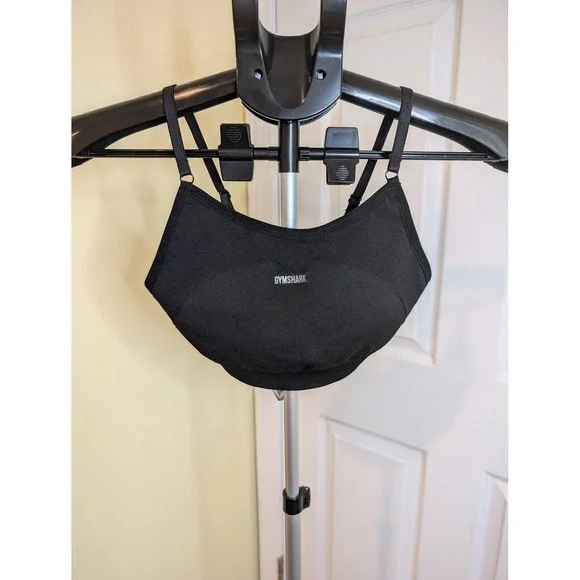 Gymshark Flex‎ Strappy Sports Seamless DRY Logo Adjustable Padded NWT - Size XS