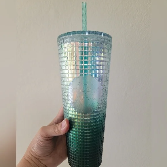 NWT Starbucks 2023 Disco Ball Gradient Style Venti Tumbler Cup