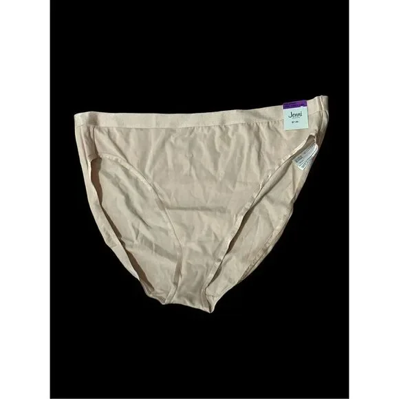 NEW‎ WITH TAGS WOMEN Beautiful JENNI tan PANTIES UNDERWEAR size XXL