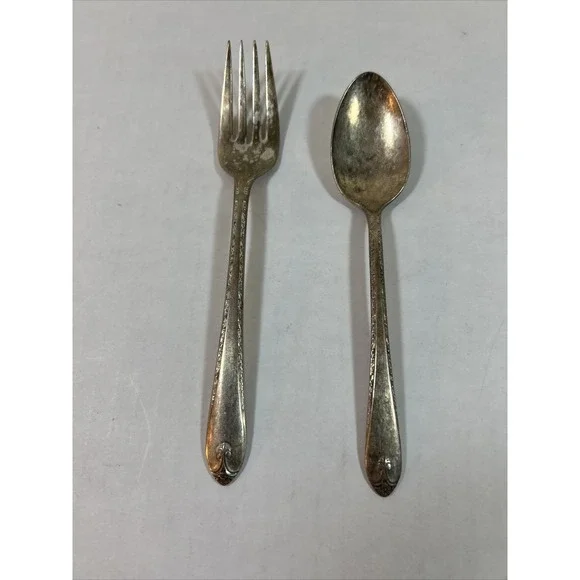 William Rogers‎ IS Esquiste Silver Fork Spoon