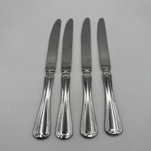 4 Flambe by‎ Oneida Gourmet Collection 18/10 Stainless Steel Dinner Knives