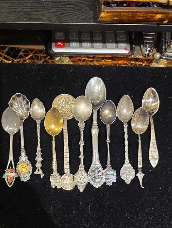 Vintage sterling silver collectibles small Spoons