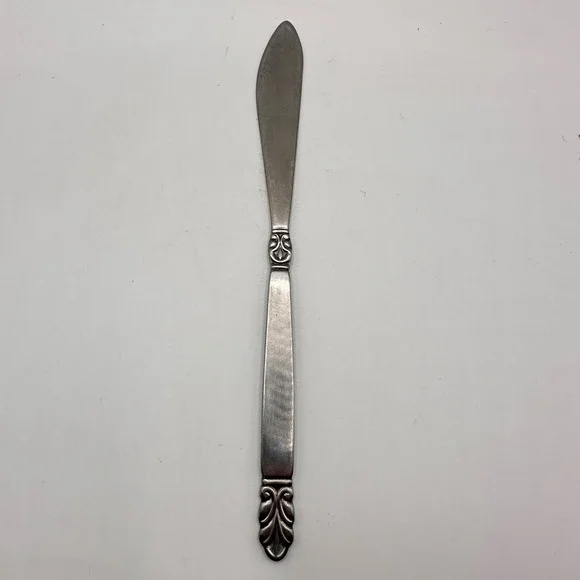 International Stainless Deluxe Norse Butter Spreader Flatware Knife 6.5