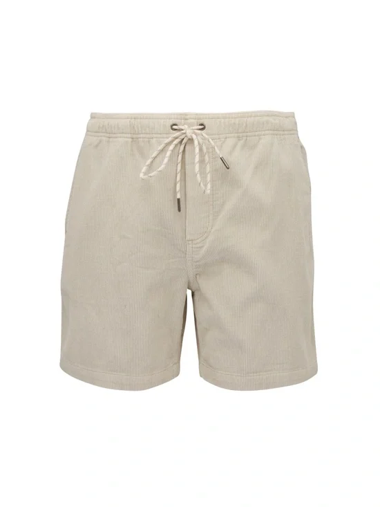 Faherty Pull-On Elastic Corduroy Shorts Men XL Coastal Birch Organic Cotton 6