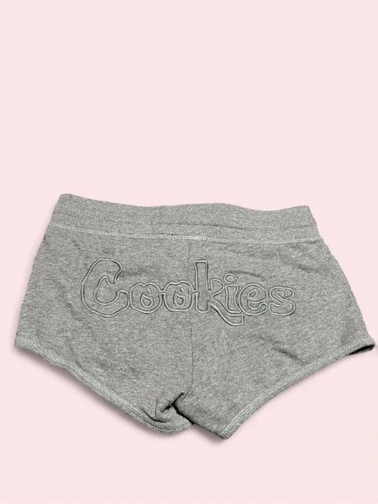 Small Cookies Gray Logo Lounge Shorts