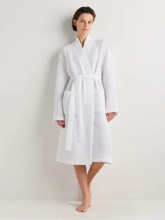 The Organic Turkish Cotton Waffle Robe