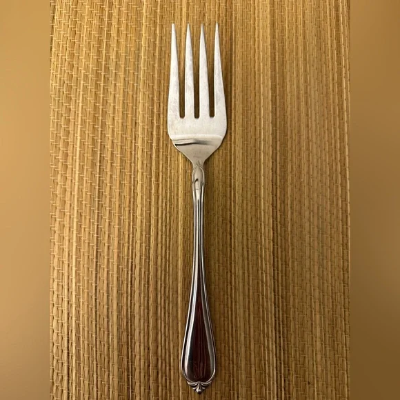 Reed & Barton Select SOLANGE Meat Serving Fork Stainless Discontinued Pattern