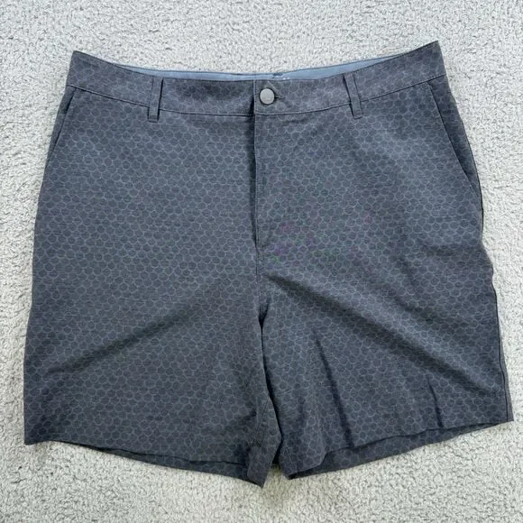 Faherty Shorts Mens 36 Blue All Day Chino Stretch Pockets Lightweight‎