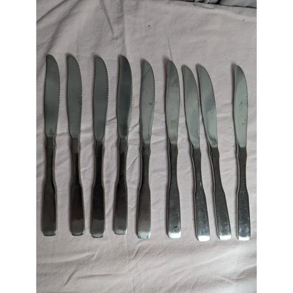 9 lot knife knives estate find stamped Tiawan W. T. 8.5