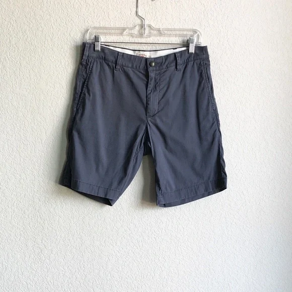 Faherty Mens Island Life Shorts Blue Grey 30 MBS2106-VNY 9”