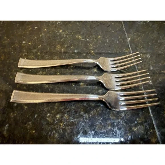 Mikasa Essex Stainless Flatware Set Of 3 Salad Forks