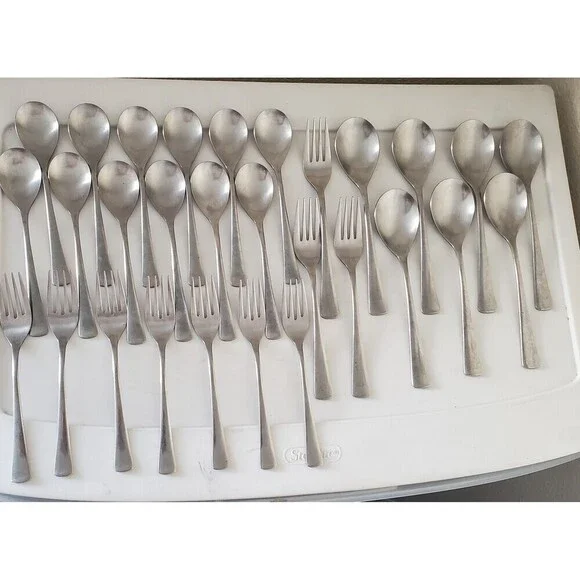 SEAWIND Stainless Steel Flatware Set 29 Pieces Service for 8 Palm Tree Japan