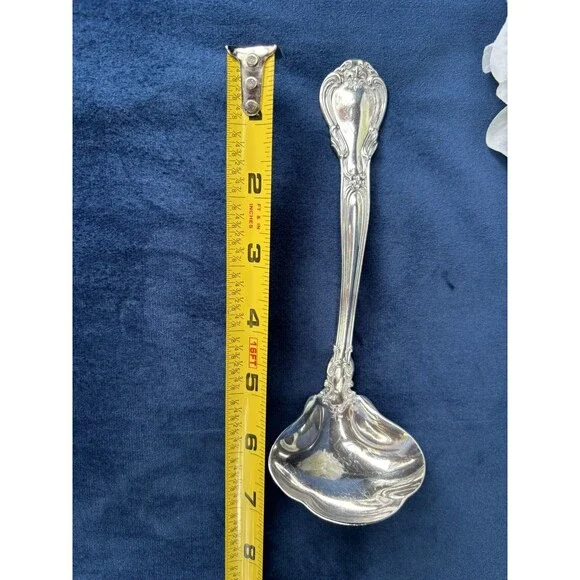 Gorham Chantilly STERLING SILVER Gravy Ladle - 7.75