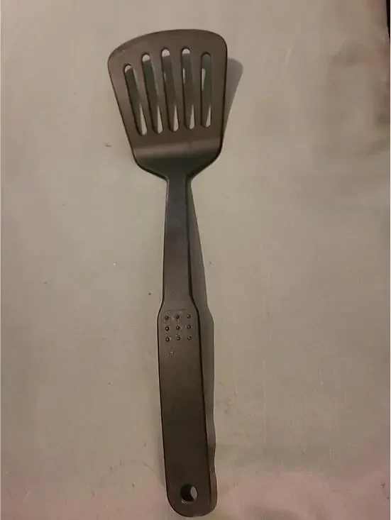 Prestige Black Nylon Slotted Cooking Spoon ~ Heat Resistant Up T0 410° F ~ 12