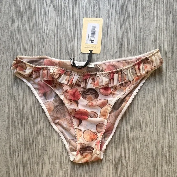 Seashell Print Women's Panties