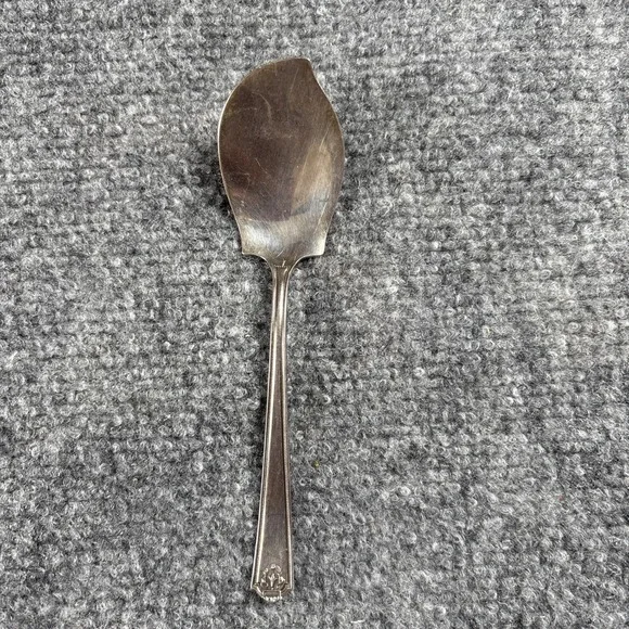 Wm. Rogers Large Jelly Server Silverplate Homestead 1922 Vintage Serving Utensil