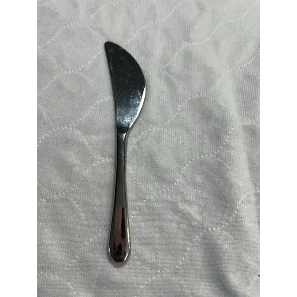 Gourmet Settings GS Dinner Knife wide 1/2 edge glossy stainless 7 Inches Long