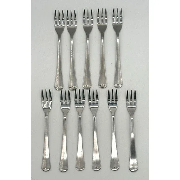 Washington Forge Spirit of American Coctail/Seafood/Appetizer Forks Korea Qty 11