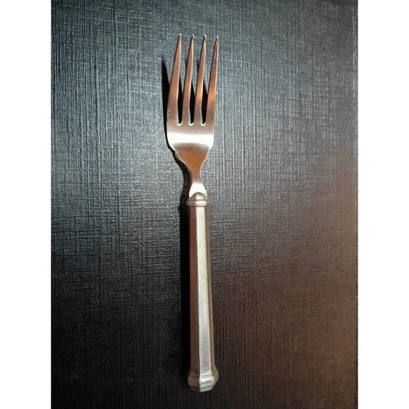 Gorham OCTETTE Pewter Satin Silverware Salad Fork 6 3/8