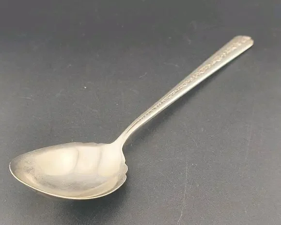 Towle Rambler Rose Sterling Silver Sugar Spoon 5-7/8