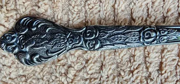 Vintage Versailles Stainless Japan Teaspoon Replacement Flatware Ornate Floral