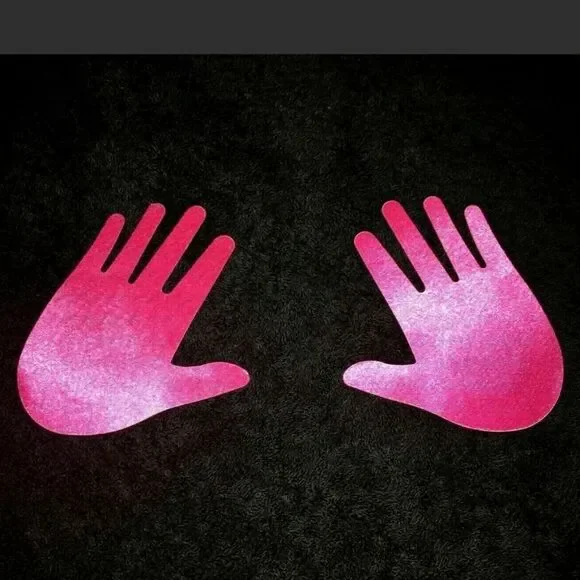 NWOT Pink Hand Pasties
