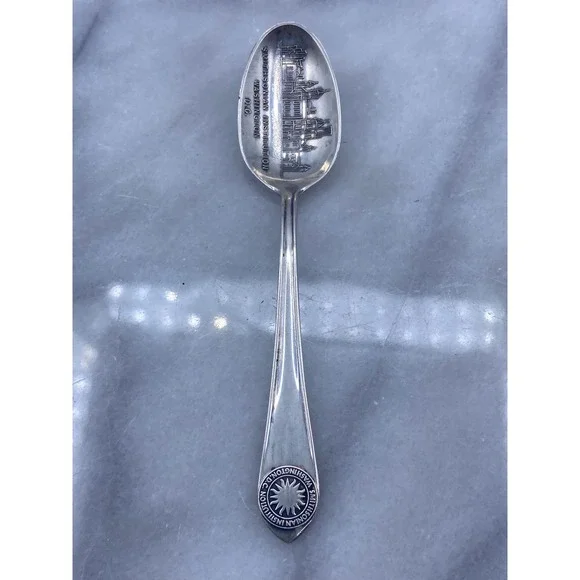 Stieff Sterling Silver Smithsonian Institution Washington DC Souvenir Spoon 4.5