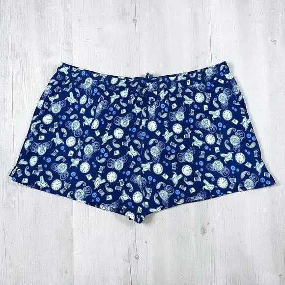 Vera Bradley x Disney‎ Cinderella Princess Icons 3XL Knit Pajama Lounge Shorts