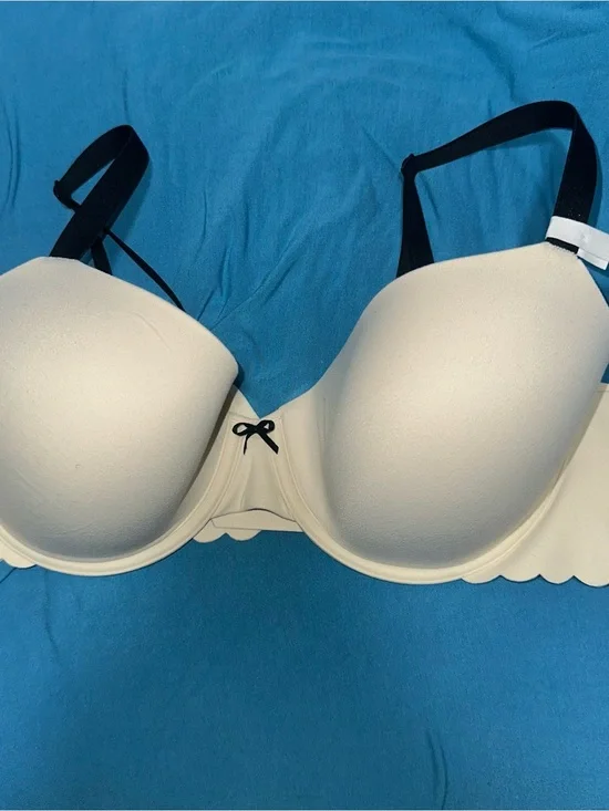 aerie Demi Bra with Black Straps
