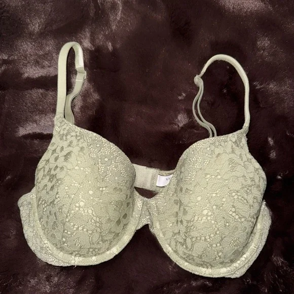 Victorias‎ Secret Olive Green Lace Bra 34c