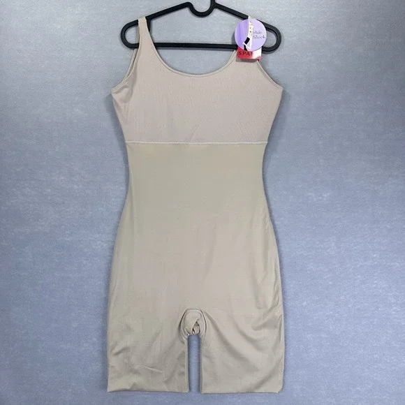 NWT Spanx Slip Suit Nude‎ XL Hide & Sleek Full Body Slimming Retail $88 New