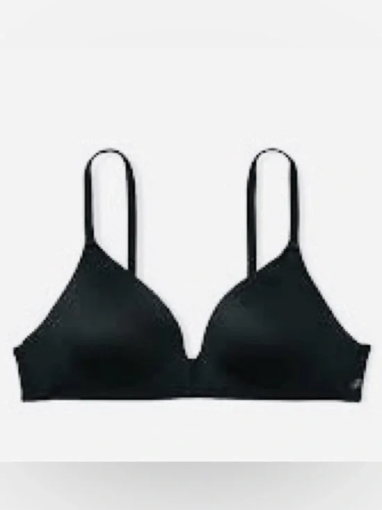 Victoria's Secret Black Wireless Lightly Padded Bra