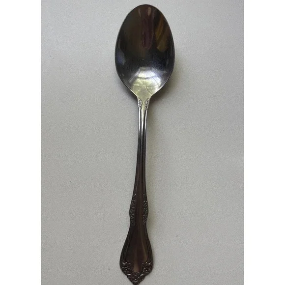 Oneida Wm. A Rogers Stainless Steel MANSFIELD/AMADEUS Table Serving Spoon