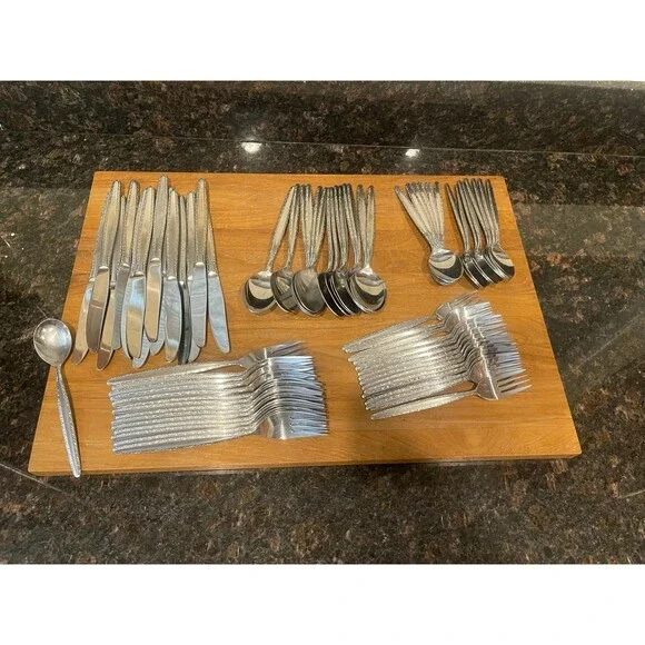 Riviera Stainless Steel Japan - 70-Piece Flatware Set