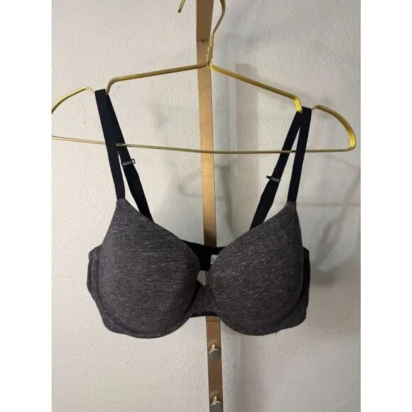 Auden Charcoal Grey EVERYDAY T-Shirt Bra-38C