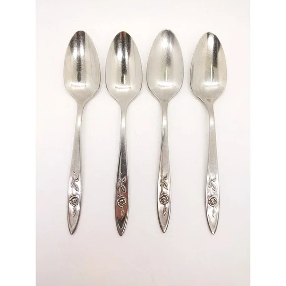 Oneida Community My Rose Teaspoons 6