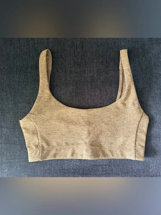 Outdoor Voices Camel Heathered Tank Top