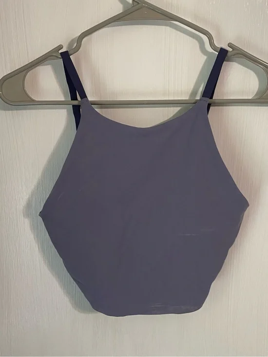 Athleta dusty purple sports bra