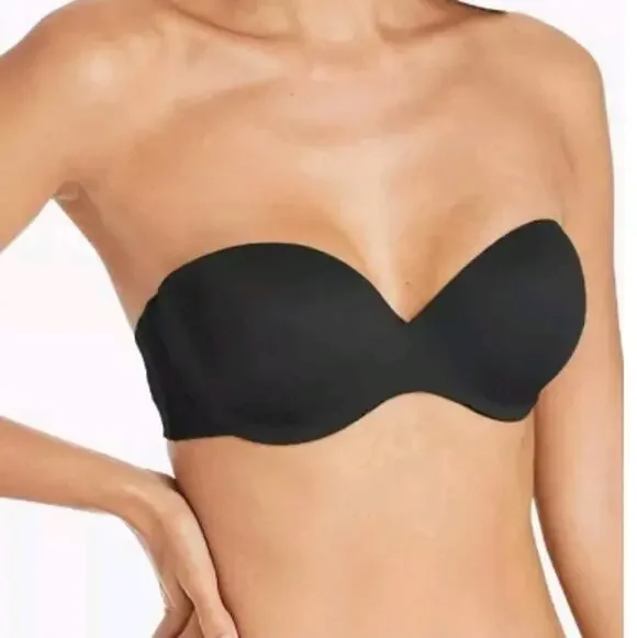 NEW MACY’S MAIDENFORM Custom Lift Strapless Underwire Bra Size 36D