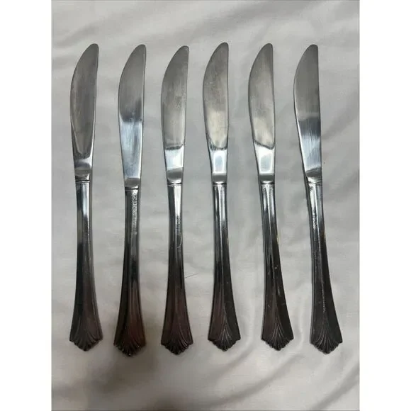 Rogers Stanley Roberts TRIUMPH Stainless Glossy Silver‎ Flatware Dinner Knife