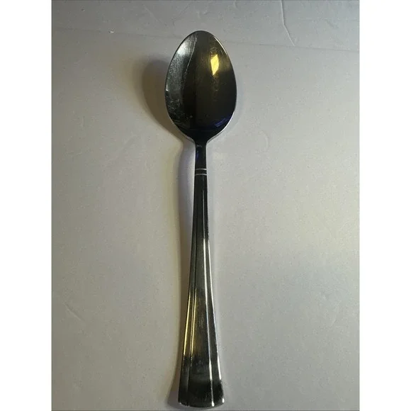 Geo by Cuisinart STAINLESS FLATWARE 18/10 Serving Spoon 8 1/2 Inches