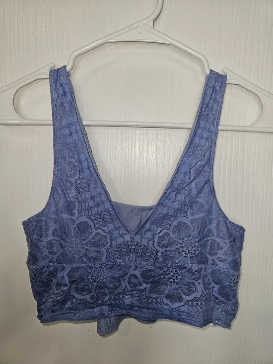 aerie Lavender Blue Lace Bralette