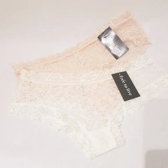 NWT Free to Live lace underwear‎