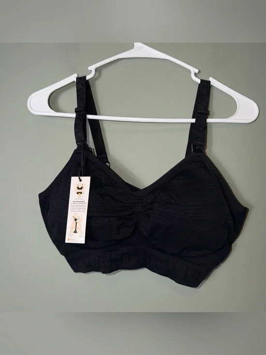 Kindred Bravely Sublime Hands Free Pumping Bra S Busty  NWT Black