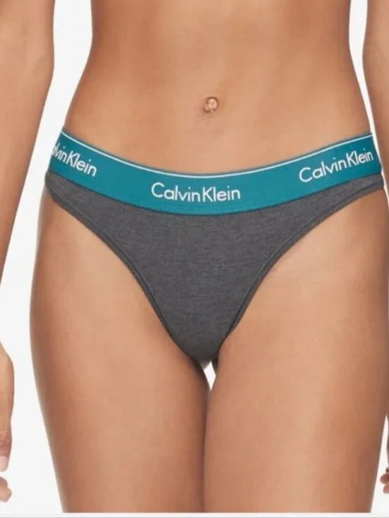 Calvin Klein Modern Thong Gray